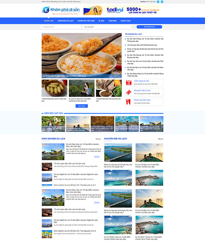 Thiết kế website du lịch chuyên nghiệp - Nền tảng quảng bá thương hiệu hiệu quả