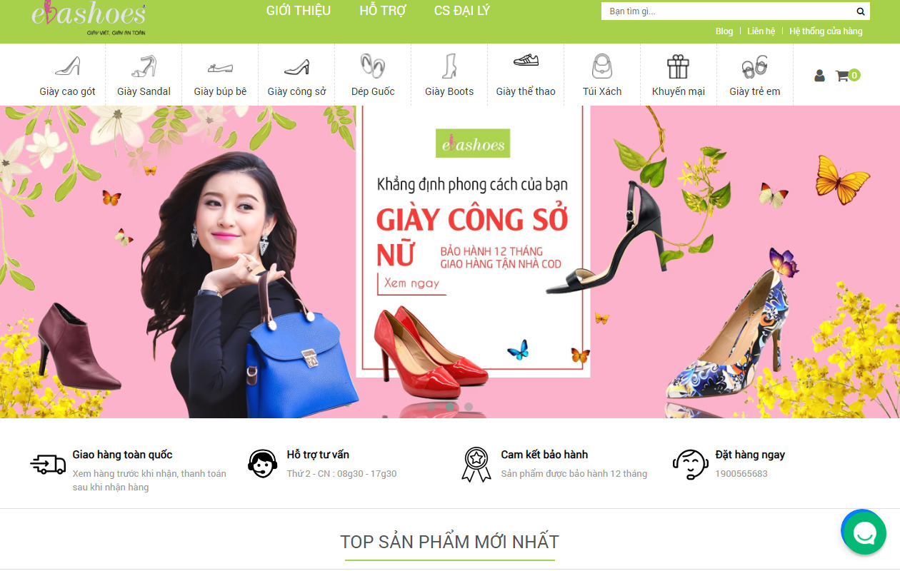 Xu hướng thiết kế website bán hàng hiện đại