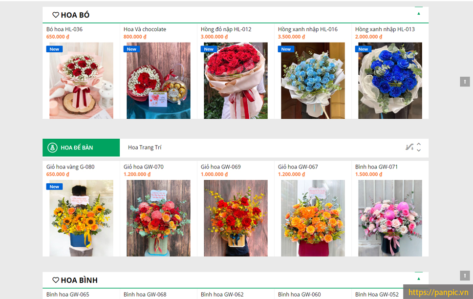 Thiết kế web bán hoa tươi tại Huế: Nắm bắt xu hướng thu hút khách hàng địa phương